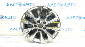 Wheel disk R17 Lexus ES300h 13-15 prerest, chrome, curb, corrosion