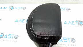 Front headrest left Ford Explorer 11-19 leather black, dented