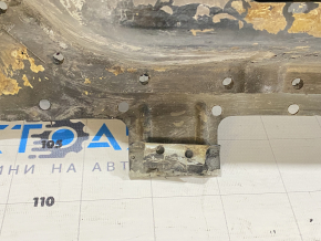 Jeep Compass 17 rear panel - 2 parts, black, dented fastening, burnt