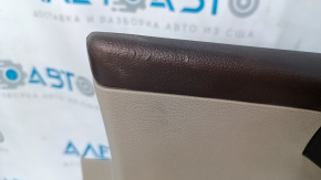 Door trim card front right Chevrolet Volt 11-15 gray, with graphite insert, scratches, nicks, abrasions, dents