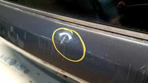 Bare trunk door with glass upper part BMW X5 G05 19-23 graphite C27, bumps, scratches on glass