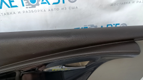 Door trim card front left Chevrolet Volt 11-15 gray, with graphite insert, scratches, abrasions, dent