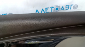 Door trim card front left Chevrolet Volt 11-15 gray, with graphite insert, scratches, abrasions, dent