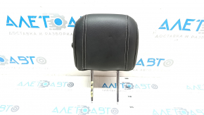 Headrest rear left Ford Explorer 11-19 leather black, dented