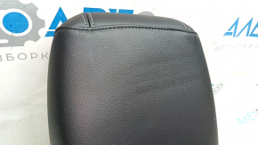 Headrest rear left Ford Explorer 11-19 leather black, dented