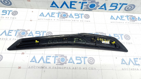 Door sill trim rear right outer BMW 3 F30 12-18 black, broken fasteners, scratches