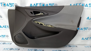 Door trim card front right Chevrolet Malibu 16- gray cloth, for dry cleaning, scratches, abrasions