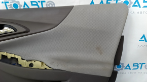 Door trim card front right Chevrolet Malibu 16- gray cloth, for dry cleaning, scratches, abrasions