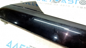 Right windshield pillar trim Ford Explorer 16-19 black gloss, scratches, broken fastener
