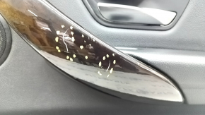 Door trim card rear right BMW 3 F30 12-18 black, scratches, bumps