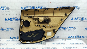 Door trim card rear left BMW 3 F30 12-18 black, scratches, bumps