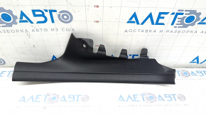 Door sill trim rear left inner BMW 3 F30 12-18 black, worn, scratch