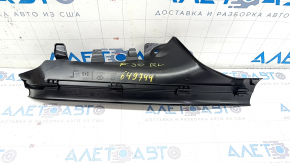 Door sill trim rear left inner BMW 3 F30 12-18 black, worn, scratch