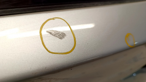Bare trunk door with glass BMW X3 G01 18-21 silver A83, bumps, dent, scratches on glass