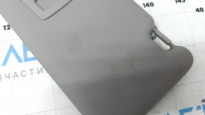 Left visor BMW 3 F30 4d 15-18 gray, without hook, dry cleanable
