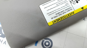 Left visor BMW 3 F30 4d 15-18 gray, without hook, dry cleanable
