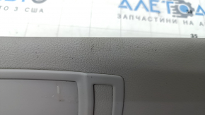 Right visor BMW 3 F30 4d 15-18 gray, without hook, dry cleanable