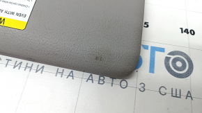 Right visor BMW 3 F30 4d 15-18 gray, without hook, dry cleanable