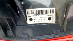 Light outer wing left BMW 3 F30 12-15 worn, crack in glass