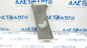 Center pillar trim upper belt left BMW 3 F30 12-18 gray, for dry cleaning