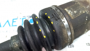 Drive axle shaft front right Jeep Patriot 11-17 AWD without shaft, torn boot, rusty