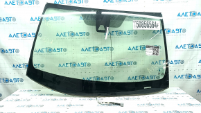 Windshield Toyota Highlander 17-19 without rain sensor, with heated wiper area, under camera, chipped