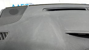 Dashboard front panel with AIRBAG Toyota Highlander 14-19 black, driftwood, for cleaning, rusty squib