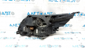 Front right headlight complete Ford Explorer 16-19 rest, halogen + LED, light, web