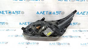 Front right headlight complete Ford Explorer 16-19 rest, halogen + LED, light, web