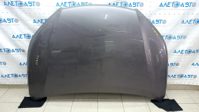 Naked hood Toyota Highlander 14-19 steel, graphite 1H1, bumpers