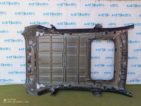 Metal roof Toyota Rav4 19 - under the hatch, sawed off, painted, poked