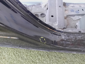 Front right quarter Toyota Rav4 19 - sawn off, with central pillar, black, painted, pokes
