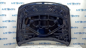 Hood bare BMW 3 F30 12-18 steel, blue A89, painted 0.25, dents
