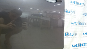 Door assembly front left Toyota Highlander 14-19 keyless, graphite 1H1, bumpers