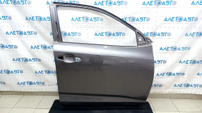 Door bare front right Toyota Highlander 14-19 graphite 1H1, dents, bumps
