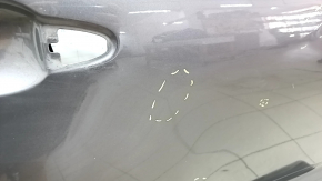 Door bare rear right Toyota Highlander 14-19 graphite 1H1, dents, bumps