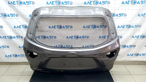 Naked tailgate Toyota Highlander 14-19 for folding glass, graphite 1H1