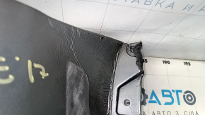 Bare front bumper Nissan Rogue 17 - graphite, burnt, scratches