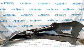 Bare front bumper Nissan Rogue 17 - graphite, burnt, scratches