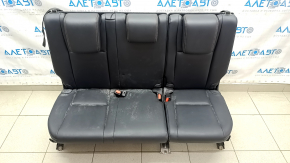 Rear row of seats 3rd row Toyota Highlander 17-19 leather black, dry cleanable