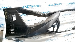 Front bare bumper Hyundai Sonata 20- US SEL, SEL Plus, Limited without parking sensors, graphite, burned, broken mount