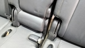 Rear row of seats 2nd row Toyota Highlander 17-19 leather black, dry cleanable