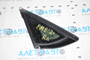 Window blind glass rear left Ford Mustang Mach-E 21-23 black gloss