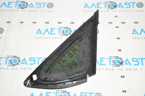 Window blind glass rear left Ford Mustang Mach-E 21-23 black gloss