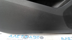 Door trim card front left Chevrolet Cruze 16- black, cloth, scuffs, scratches