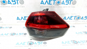 Light outer wing right Nissan Rogue 17- scratches