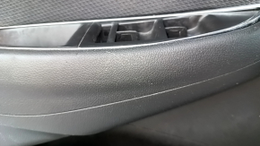 Door trim card front left Chevrolet Cruze 16- black, cloth, scuffs, scratches, for cleaning
