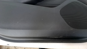 Door trim card front left Chevrolet Cruze 16- black, cloth, scuffs, scratches, for cleaning