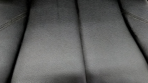 Driver's seat BMW 3 F30 12-18 without airbag, electric with memory, black leather, cracked leather, needs cleaning