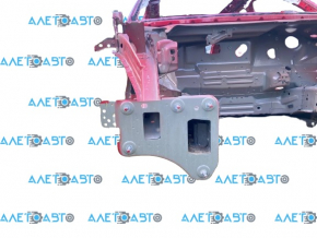 Front right quarter Ford Mustang Mach-E 21-23 red D4, on the body
